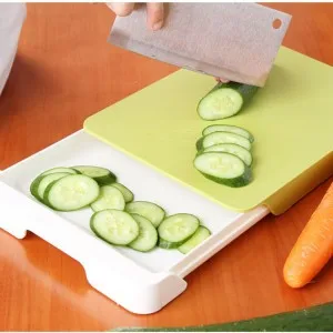 Special offer export kitchen PP double block creative cutting board multi-function receive board board manufacturers