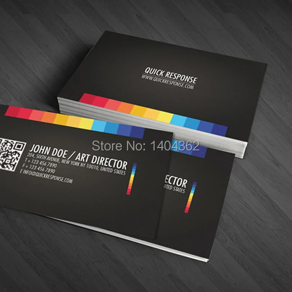 High Grade 300gsm Paper Business Card Customised And Printing