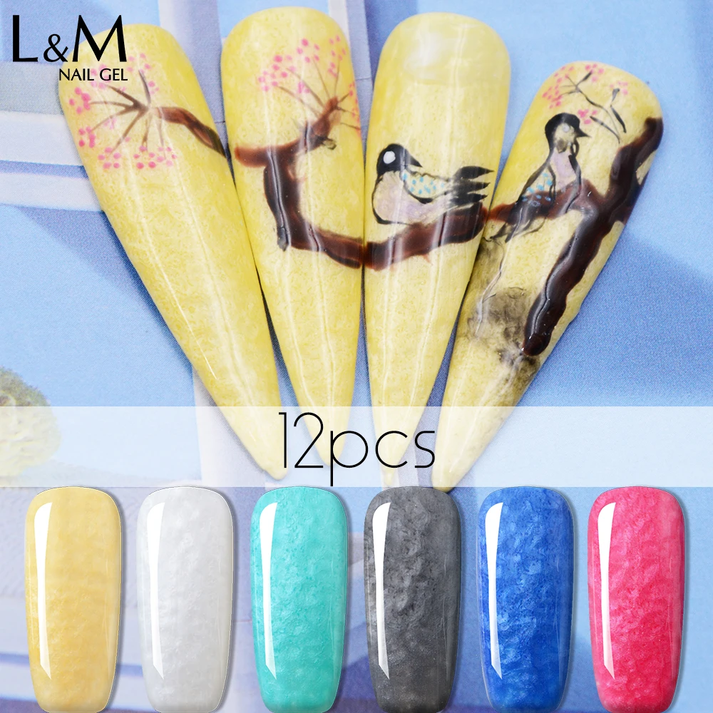 12 pcs/Lot ibdgel Silk Gel Nail Polish Soak Off UV Gel Varnish Gelpolish for Nail Art Gel Lacquer Nail Gel Lak