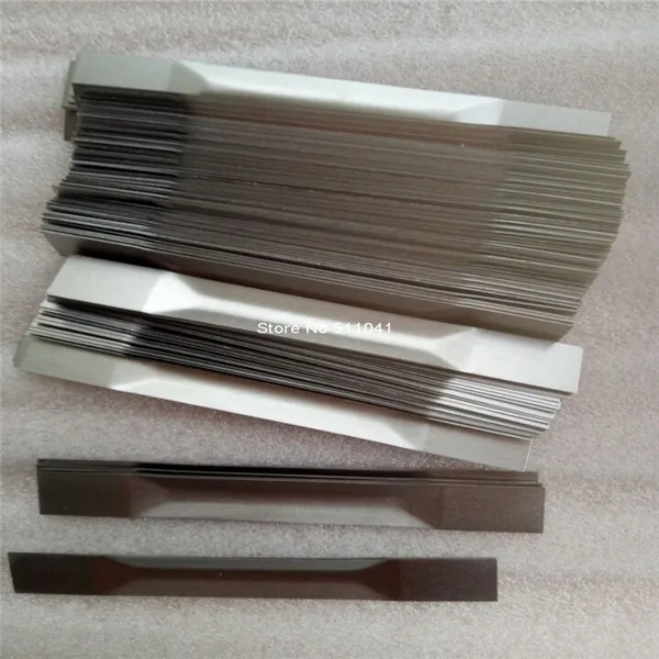 Tungsten Boats , Tungsten evaporation boats for vacuum metalizing,0.3*15*100 and 0.3*12*100,50 pcs wholesale