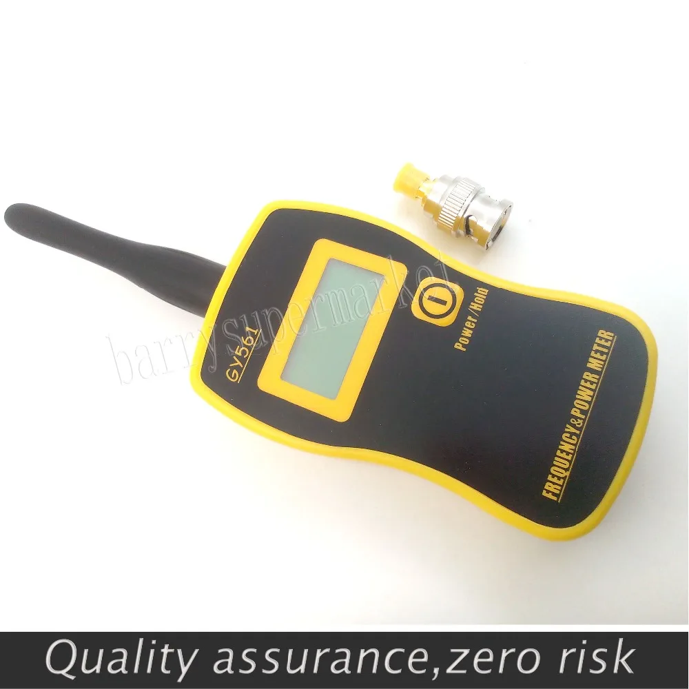 Medidor de Frequência Digital Prático Gy561 Mini Medidor de Frequência Portátil Testador Detector Equipamento para Rádio Bidirecional