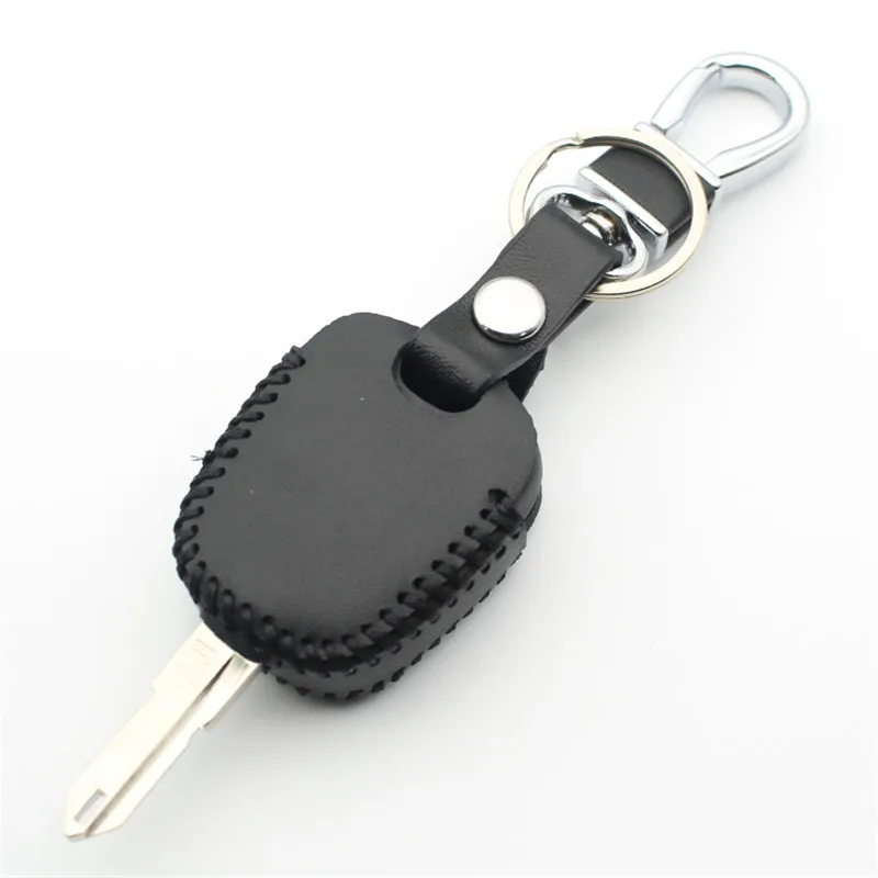 FLYBETTER Genuine Leather Key Case Cover For Peugeot 206/207/306/307/408/406 For Citroen C1/C2/C3/C4/C5/C8/XSARA/Picasso L2196