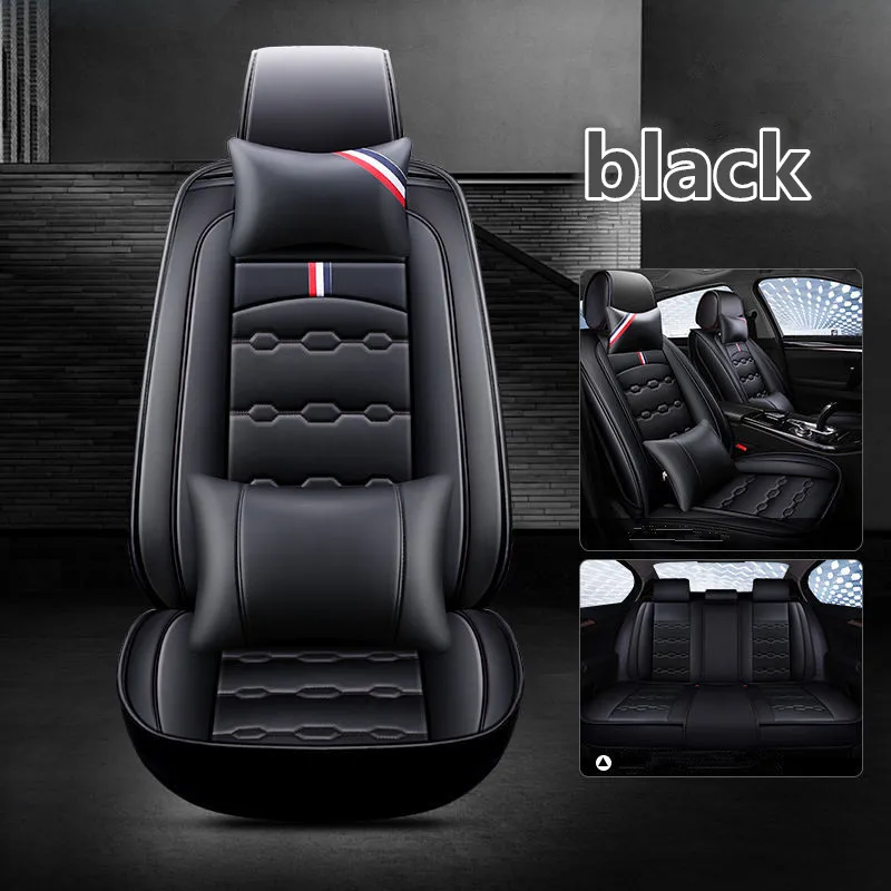 2019 Leather car Seat Cover Four seasons car leather seat cover 5 seat For Porsche Cayenne SUV Cayman car-styling