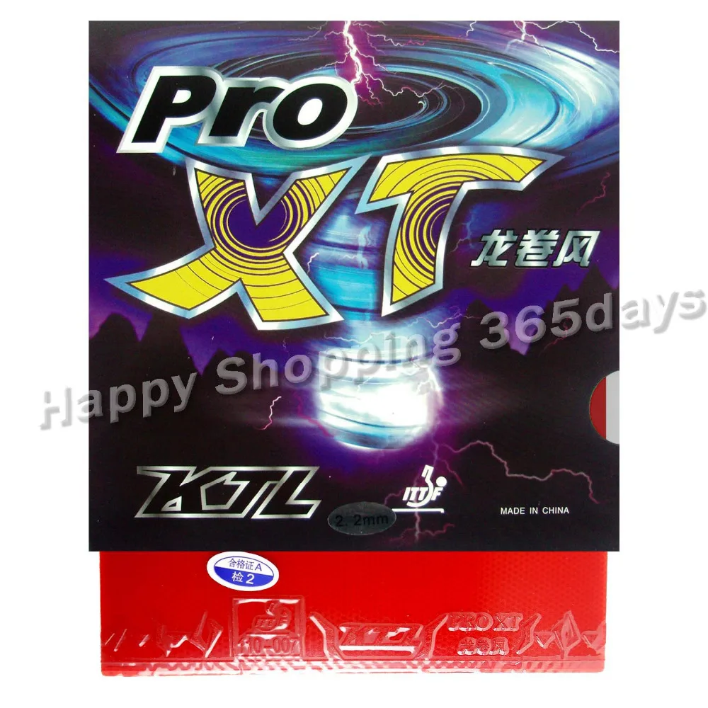 KTL Pro XT pips-in tenis de mesa pingpong goma con esponja