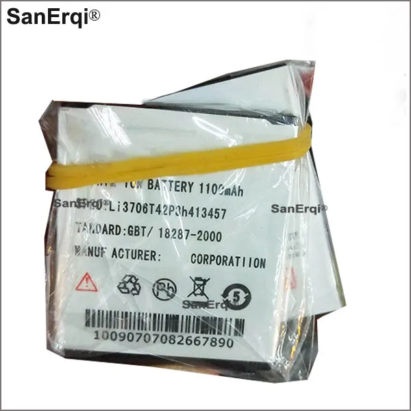 10pcs 1100mAh Replacement Battery For ZTE A36 A37 V18 X760 X763 X761 MTC Li3706T42P3H413457 Mobile Phone