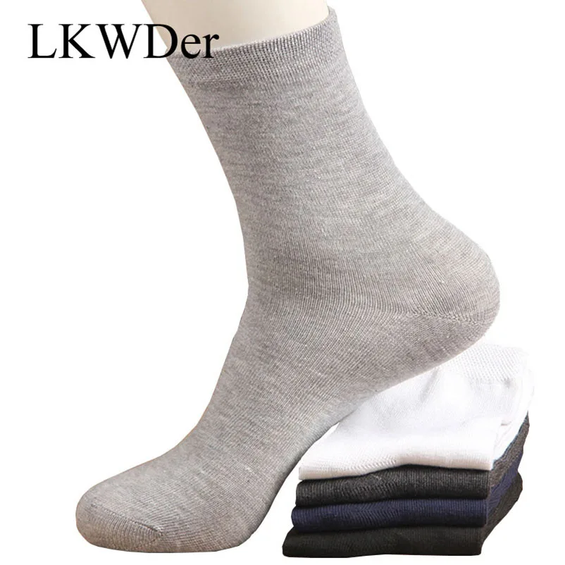 

LKWDer 5 Pairs Men Male Cotton Socks Spring and Autumn Winter Male Socks Thermal Socks Casual Men's Socks Calcetines Hombre