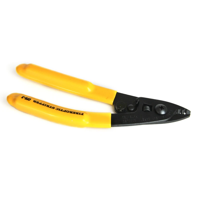 Fiber Optical Stripper, CFS-3 Three-port Fiber Strip tool FTTH Fiber Stripping Pliers for 125um 250um Fiber Cable