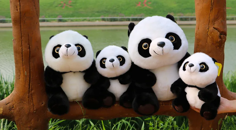 

high quality goods,lovely panda plush toy gaint panda soft doll throw pillow toy Christmas gift h0874