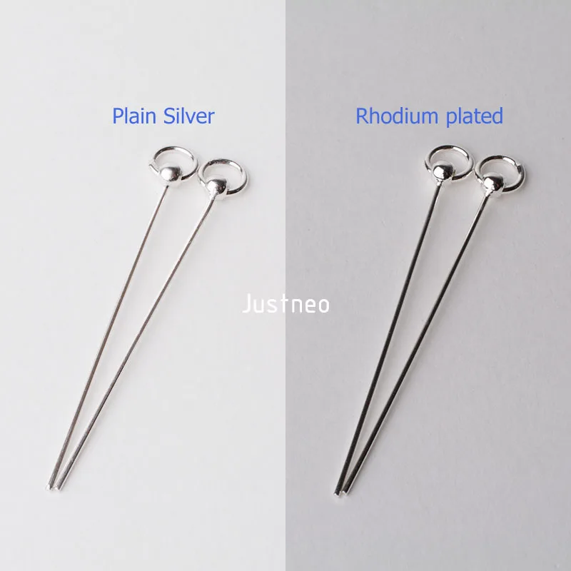 Solid 925 Sterling Silver Pinch Bails Pin Pendants Findings Connector Bale Pinch Clasp Pendant for Jewelry DIY Components