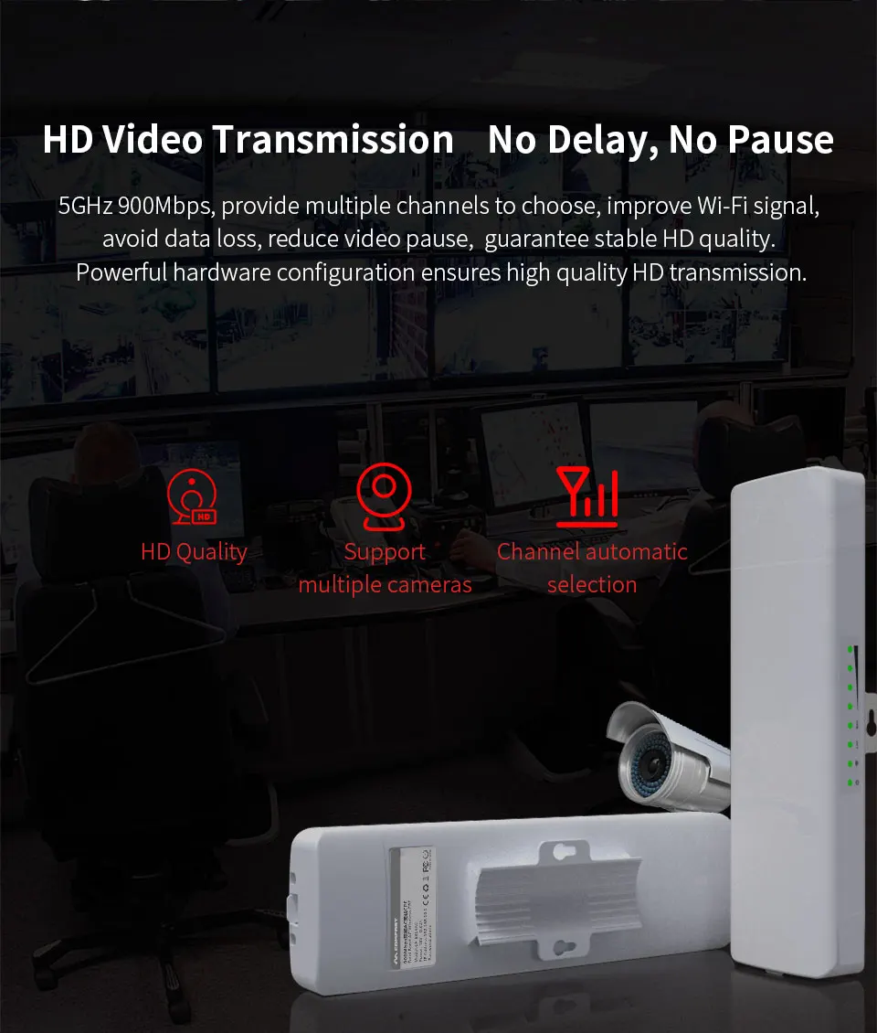 COMFAST 300-900M 2,4/5,8G Wireless AP Bridge Access Point WIFI Long Range Outdoor WIFI CPE WIFI Antenne Repeater Nanostation Amp – Detail 7