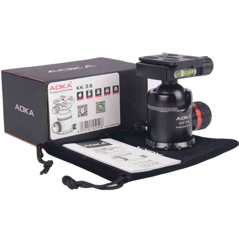 كاميرا ثلاثية القوائم مصنوعة من سبائك الألومنيوم الاحترافية بزاوية 360 درجة