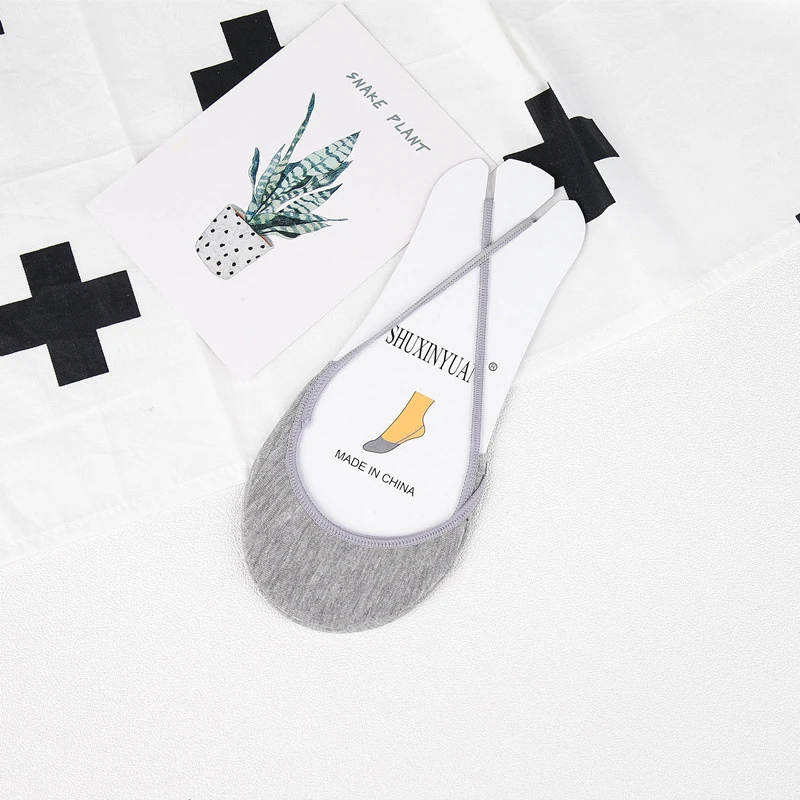 SP&CITY Soft Cotton Slippers Female Colorful High Heels Socks Fashion Women Breathable Boat Socks Summer Short  Invisible Socks