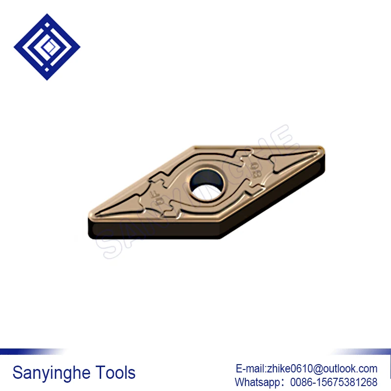 10 шт./лот VNMG160404-ADF YB9320 карбидные Токарные Вставки cnc для нержавеющей стали
