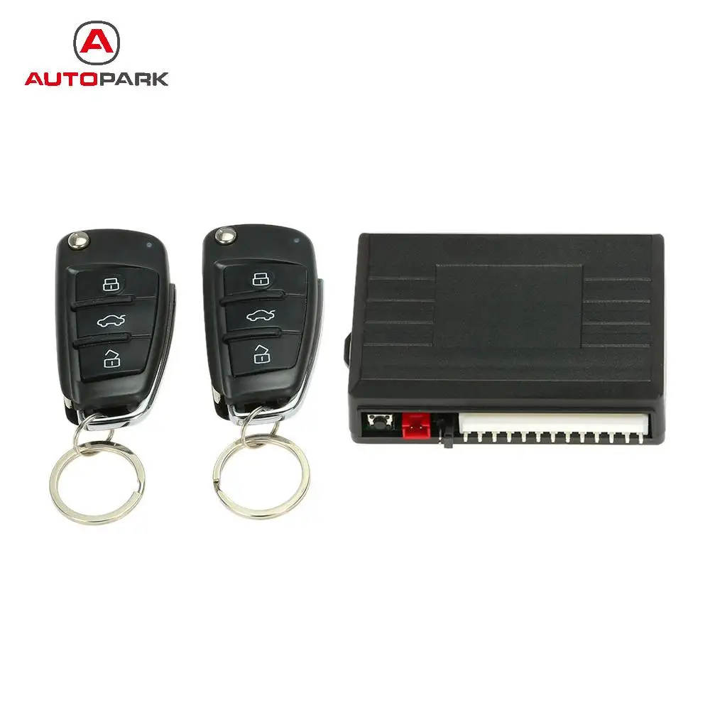 Sistema de alarma de coche Universal con control remoto, sistema de bloqueo Central sin llave con botón de liberación de maletero para Peugeot 307,