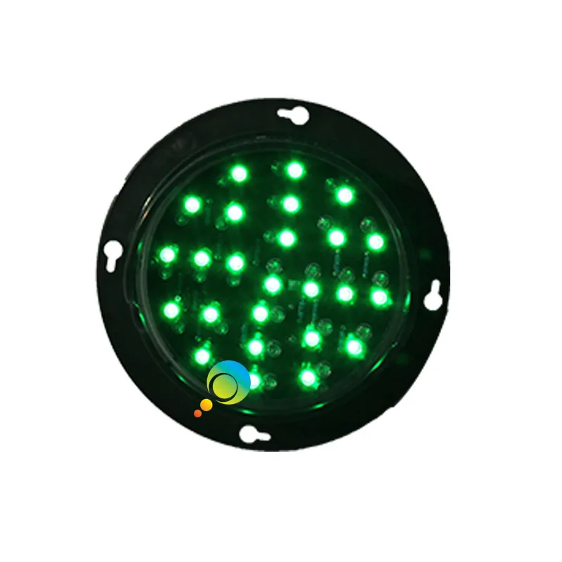 High Quality DC 12V DC24V 100mm LED Traffic Signal Light for Car Washing Equipment, Waterproof, Mix Red and Green,