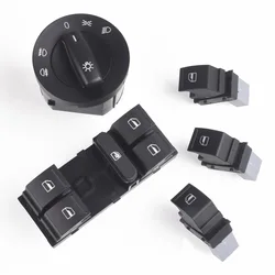 Car Power Window Button Headlight Switch For VW Jetta MK5 golf 5 6 tiguan passat b6 CC 7L6959855b 1K4959857 1K0941431
