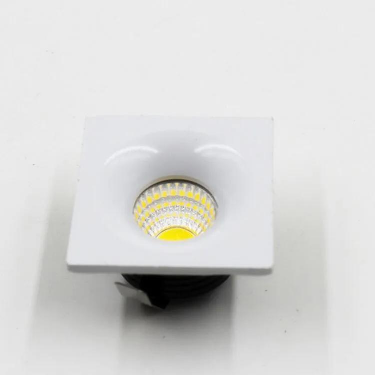 

Free Shippping Dimmable LED COB Spot Downlights 3W Mini Cabinet Showcase Down Lights COB Ceiling Lamps Driver Included AC85-265V