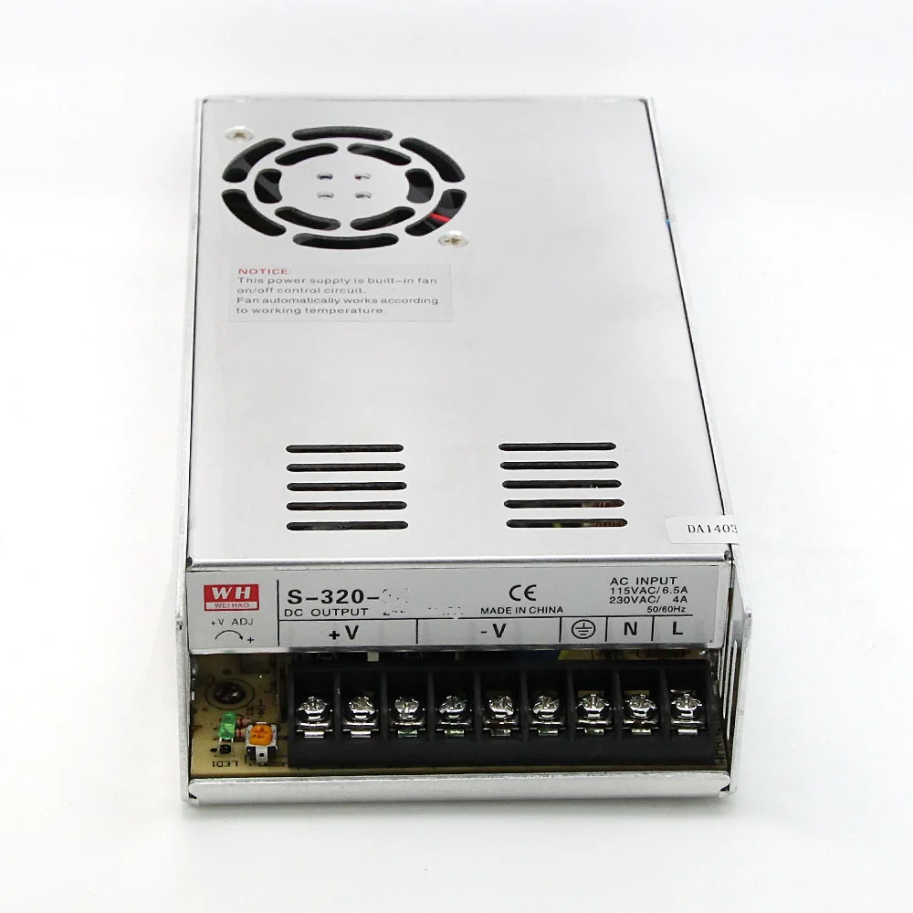 Professional switching power supply 320W 15V 20A manufacturer 320W 15v power supply transformer