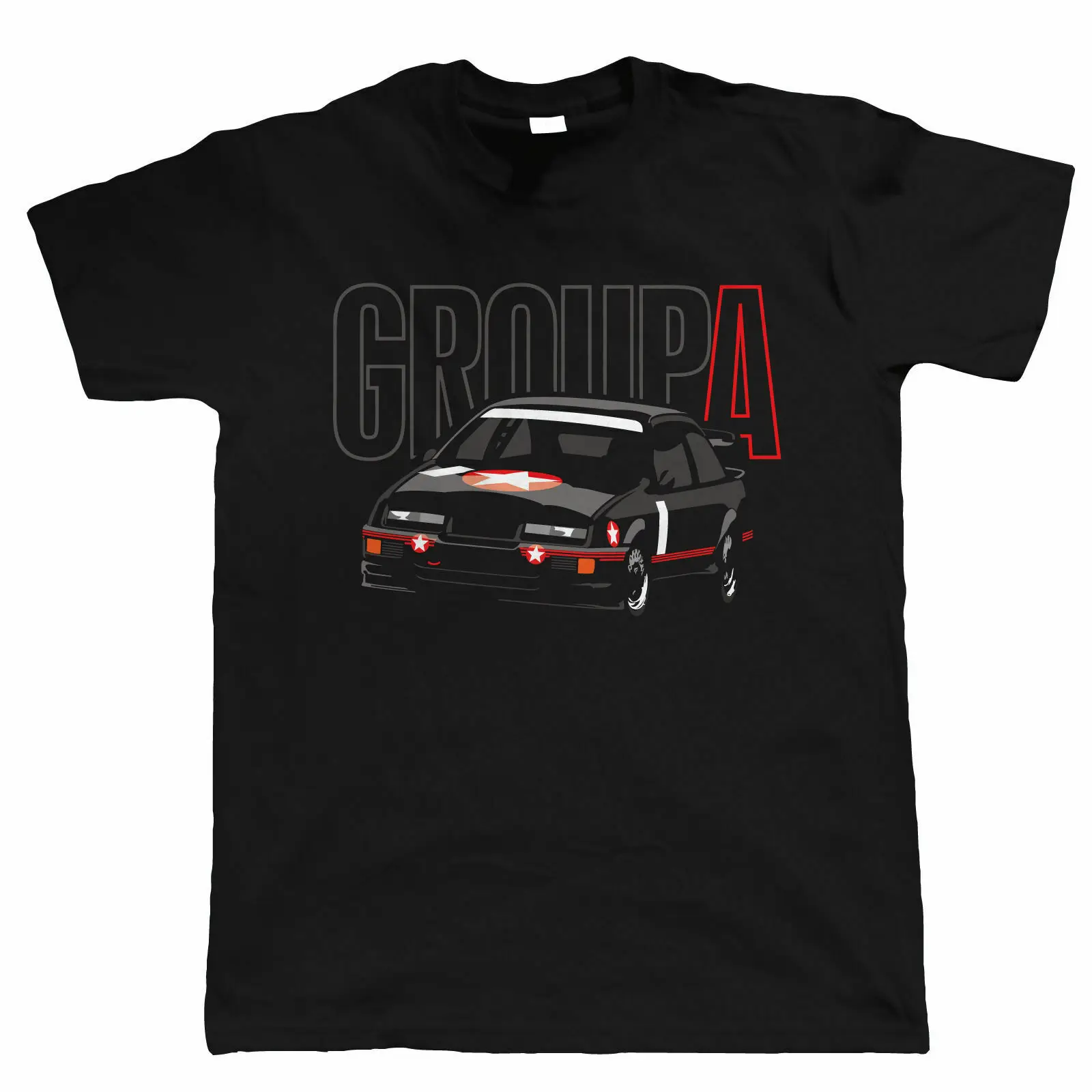 Sierra Rs500 Mens Group A Touring Car T Shirt Gift for Dad Him 2019 New Men Hot Fashion Solid T Shirt Logo T Shirt