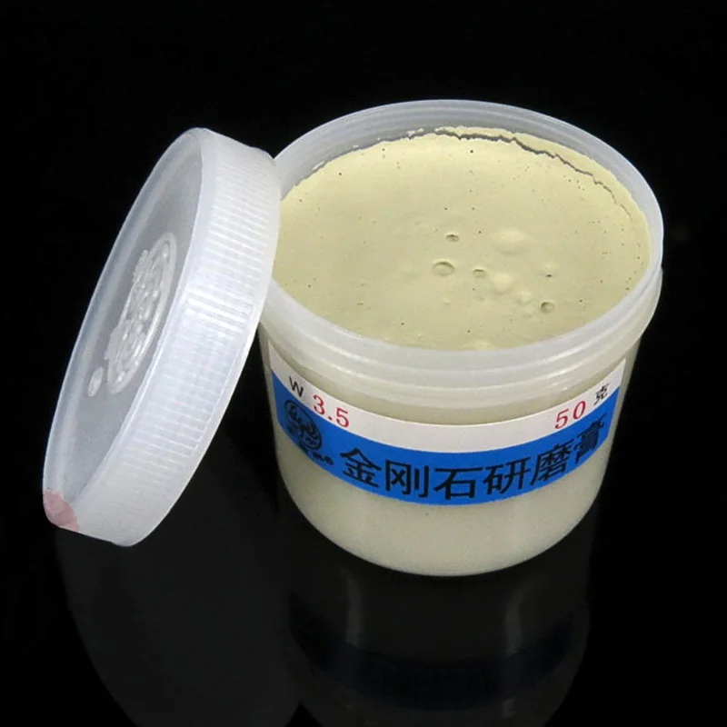 50g/pcs Diamond Polishing Lapping Paste compoud Jade polishing paste Emerald agate crystal ceramic alloy gypsum Metal Grinding