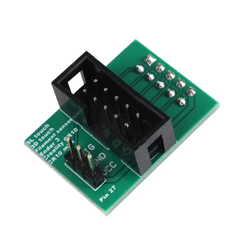 wider power channels  Pin 27 Board adapter sensor upgrade for Creality CR-10 / Ender-3 Ender 3 Pro BL-TOUCH 3d printer parts