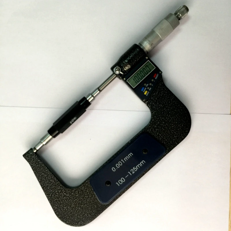 Brand 0.001mm Electronic Digital Micrometer 100-125mm Outside Micrometers 4-5