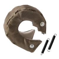 Cubierta Turbo T3 para coche, protección del cargador, envoltura aislante, escudo térmico, manta de alta temperatura, accesorios de fibra de titanio para motocicleta