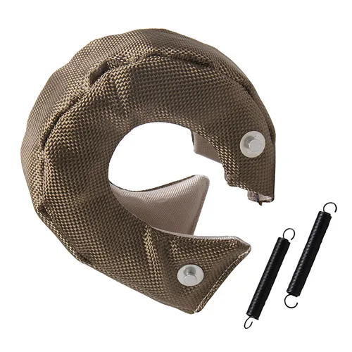 Cubierta Turbo T3 para coche, protección del cargador, envoltura aislante, escudo térmico, manta de alta temperatura, accesorios de fibra de titanio para motocicleta