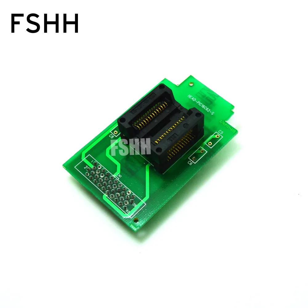 HEAD-PIC16C62-S Programmer Adapter for HI-LO GANG-08 Programmer Adapter/IC SOCKET