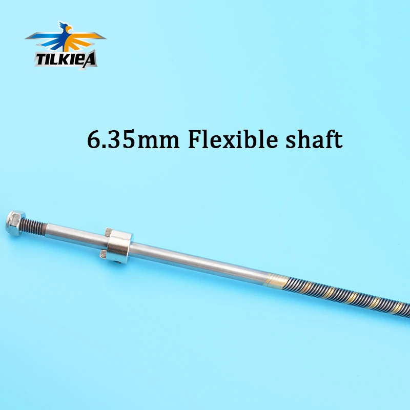 نوعية جيدة اليسار/اليمين 6.35 مللي متر 1/4 "مرنة رمح طويلة حوالي 400/700 مللي متر فليكس رمح كابل للغاز نيترو Rc قارب