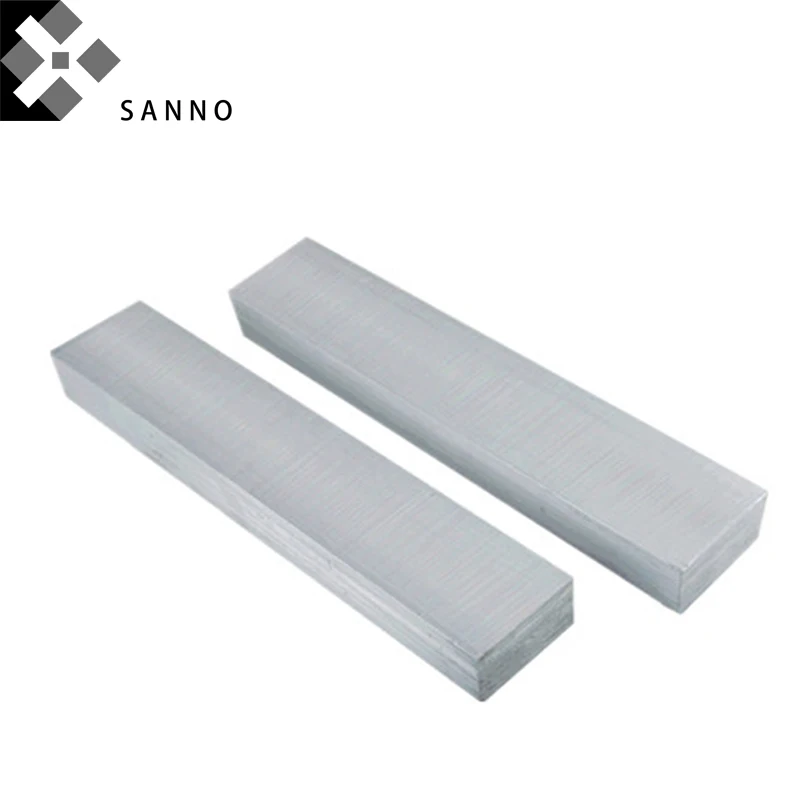 Placa de aleación de aluminio personalizable, 5 piezas, 5x5x500mm/2x25x500mm/6x25x500mm, barra de aluminio plano conductor sólido