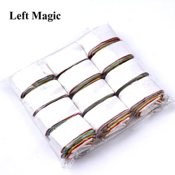 12 bobine/Lotto Multicolore Bocca Trucchi di Carta Colorato Bocca Bobine Prop Magia Mago Forniture Illusione Magia Giocattoli