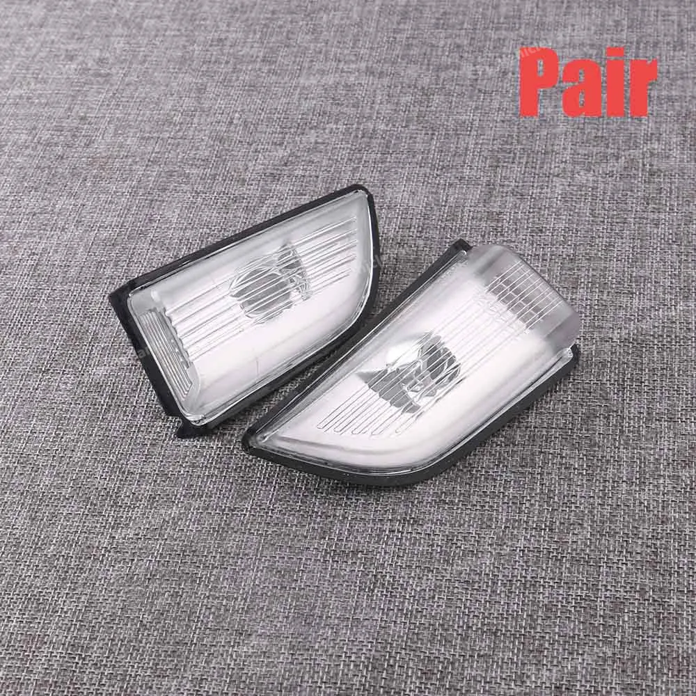 Pair Front L R Wing Mirror Turn Signal Indicator Lamp Light Lens 31217289 31217288 For Volvo XC60 2009 2010 2011 2012 2013