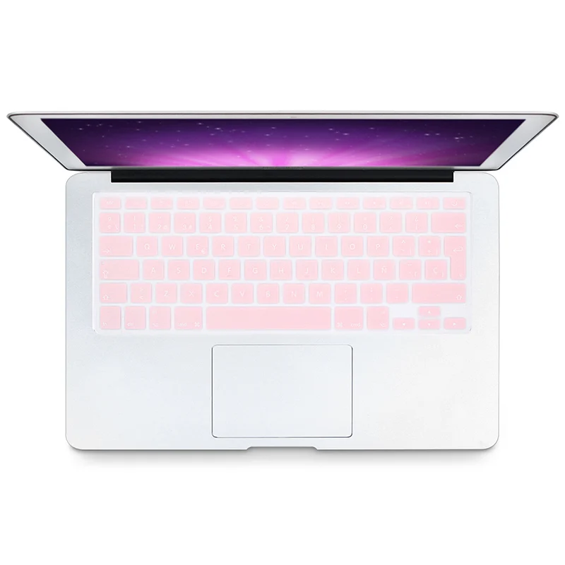 Spanish Silicone Keyboard Cover Stickers Protector Skin For Macbook Air Pro Retina 13