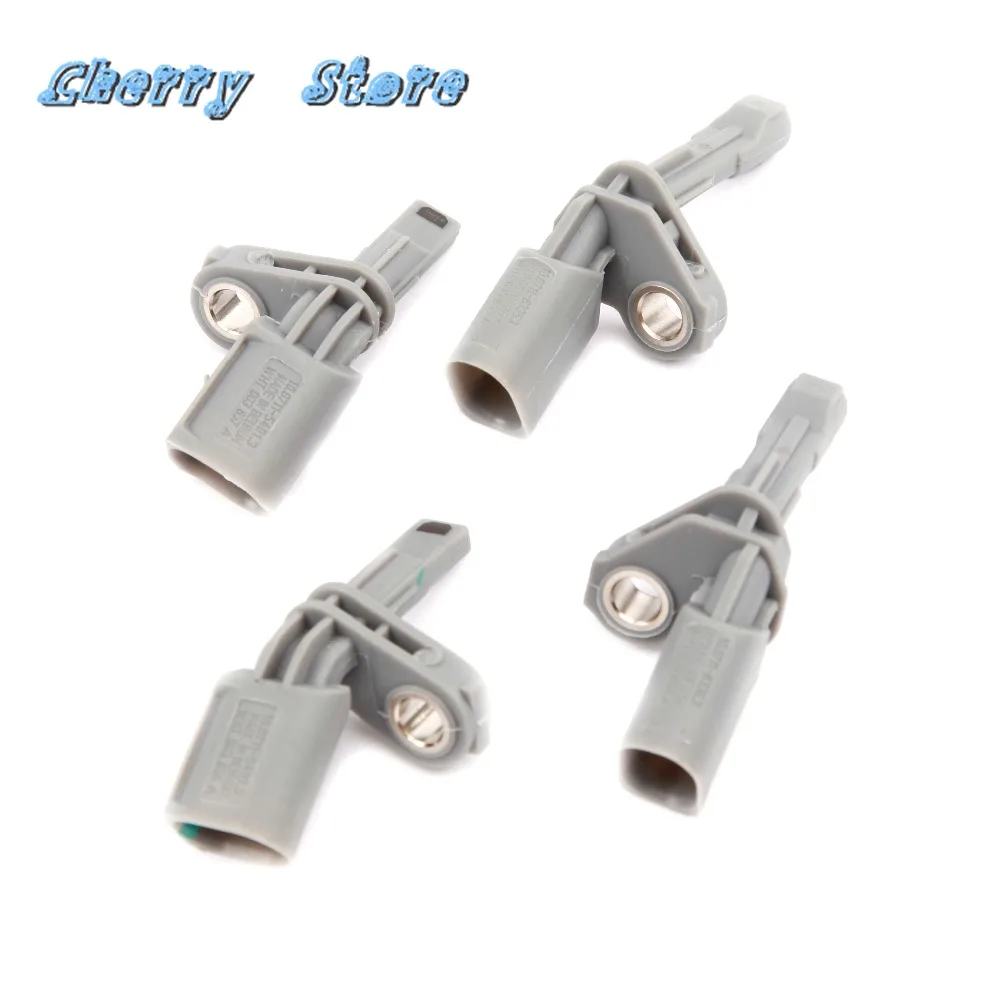 4Pcs Grey Axle ABS Wheel Speed Sensors WHT 003 858 A WHT 003 856 A For AUDI Q3 VW Tiguan CC Jetta MK6 Passat FWD