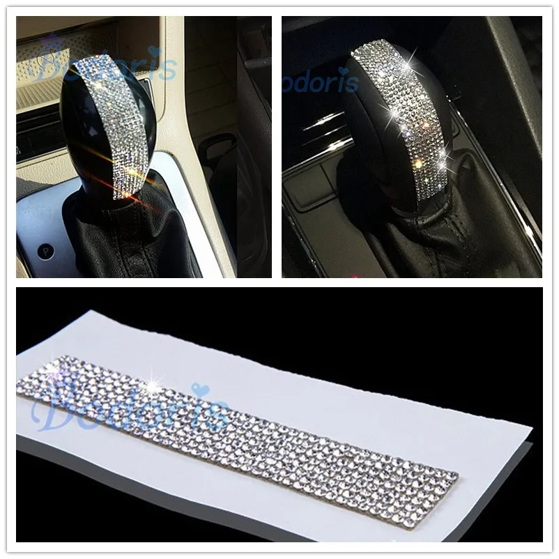 

Front Gear Hand shift Knob 3D Crystal Sticker for Volkswagen VW TIGUAN 2012 2013 2014-2016 2017 2018 Car Styling Accessories