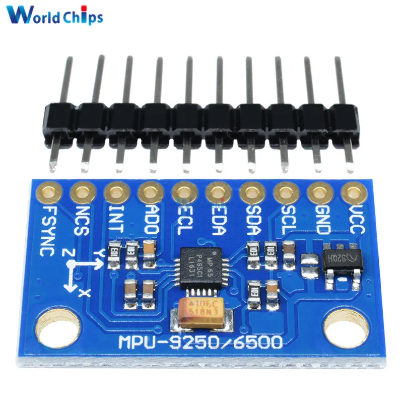 GY-6500 MPU-6500 Sensor 6-Axis Gyroscope Acceleration Sensor Module SPI/IIC I2C Interface MPU6500 For arduino