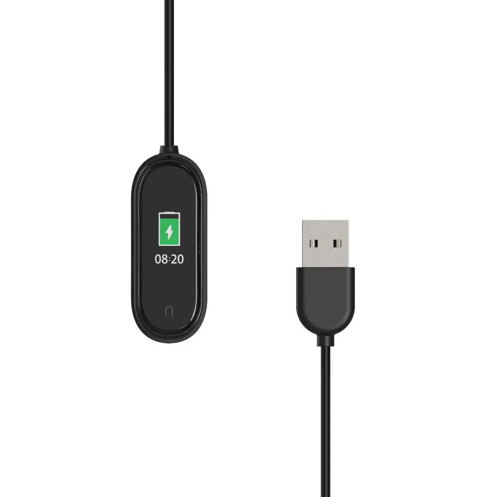 เครื่องชาร์จ USB สําหรับ Mi Band 5 4 3 2 สายรัดข้อมือแบบพกพาสายชาร์จ Xiaomi Miband อะแดปเตอร์สําหรับ Mi Smart Bend 5