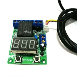 Termostati intelligenti DS18B20 impermeabile sonda di temperatura termostato voltage relay timer interruttore