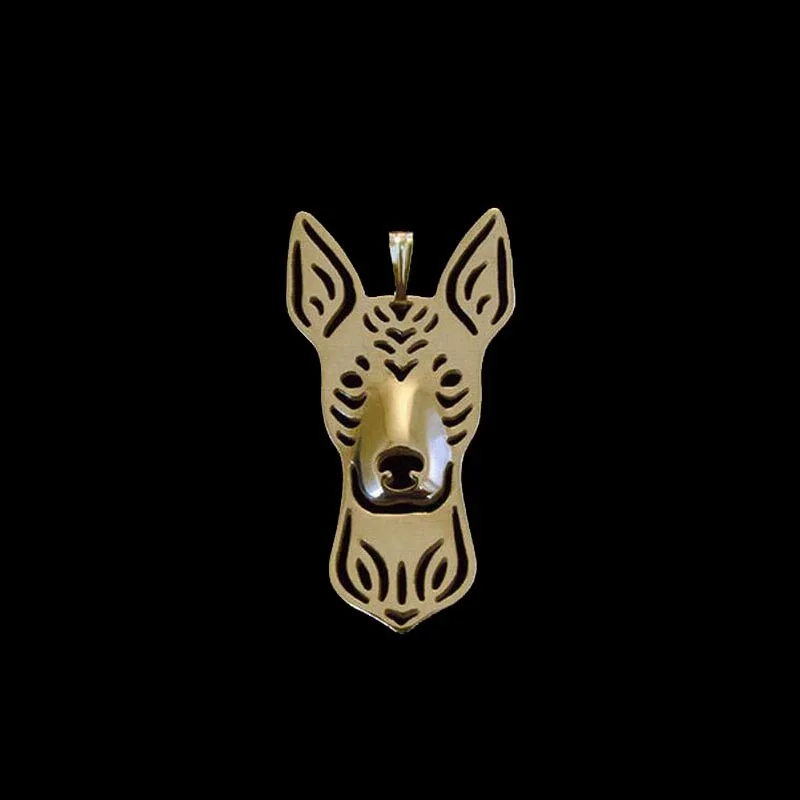 New Arrival Animal Alloy Pendants Metal Xoloitzcuintle Jewelry Pendants