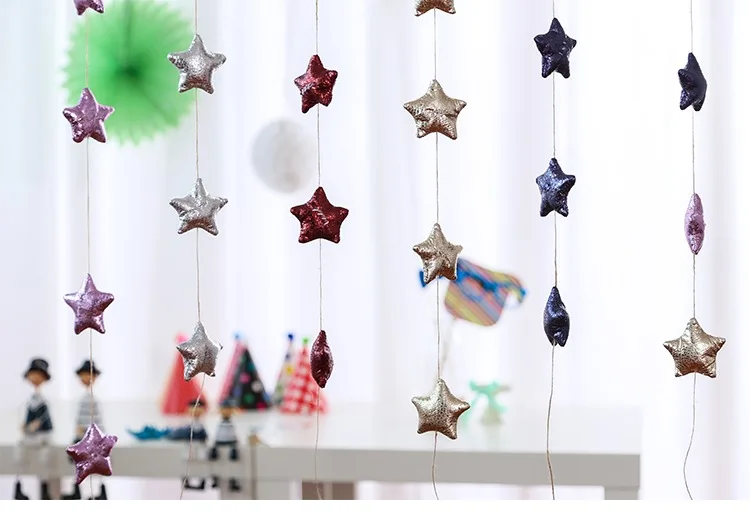 2021 Hot Sell Children's Educational Puzzle Toys Handmade Star String Cute Play Toy Non-woven Kid Accessories 2-4 Years 2021