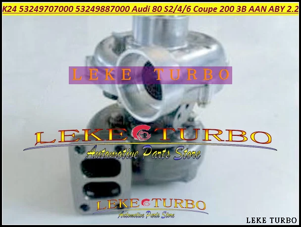 Turbocompresseur VW K24 53249707000 53249887000 034145703B, pour Audi 80 ltS4 Dock 200 Coupé 200 qufresh89-AAN ABY fecL 220HP