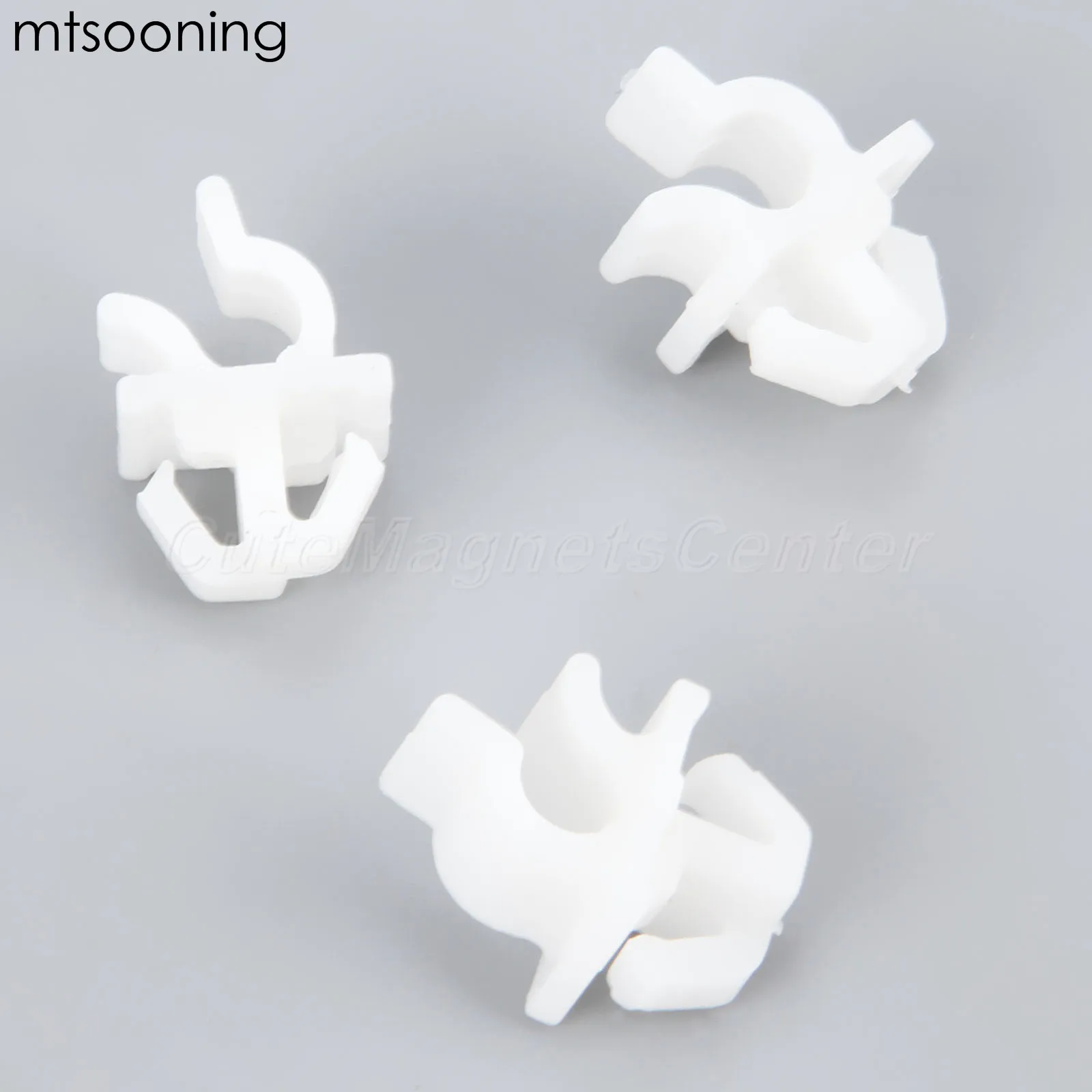 20pcs 14mm Car Hood Bonnet Prop Rod Support Holder Clips Panel Fender Bumper Holds 8mm Rod For Toyota 53455-14020