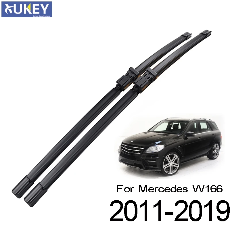 Xukey 2Pcs/set Front Windshield Wiper Blades For Mercedes-Benz ML GLE 250 350 400 550 63 43 W166 2011 - 2019 26\