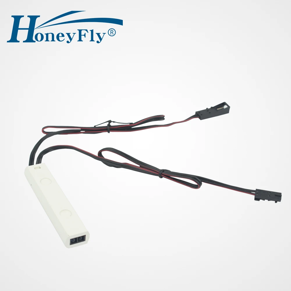 HoneyFly Patented IR Sensor Switch DC 12V/24V 3A Infrared Sensor Switch Motion Sensor LED Strip/Cabinet Auto On-off CE