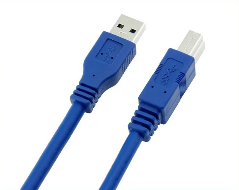 USB3.0 Druckerkabel USB 3.0 Ein Stecker AM bis USB 3.0 B typ Männlichen BM USB3.0 Cable1.5m 3 mt 5ft 10ft 1,5 mt 3 mt 5 Meter