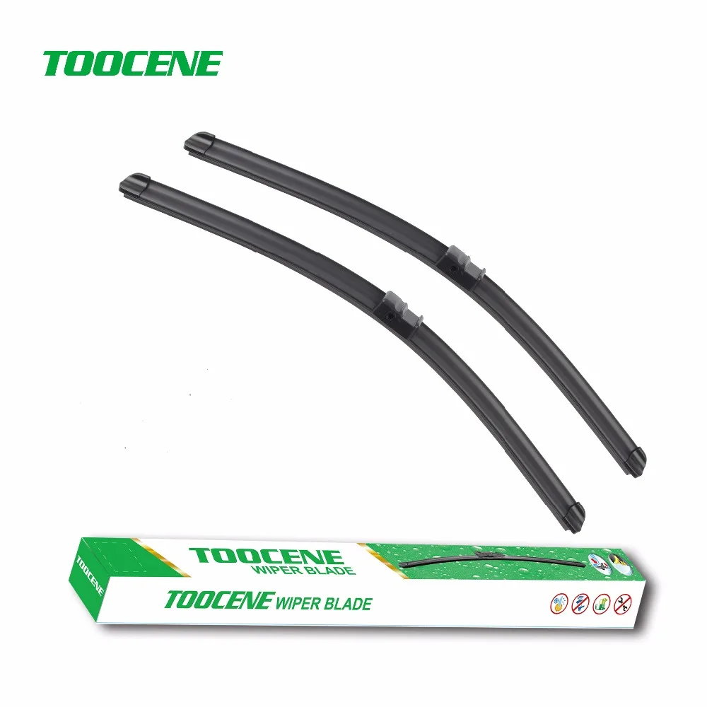 

Toocene windshield Wiper blades for Volkswagen VW Bora 2002 -2005 pair 21"+19" car front window windscreen wipers accessories