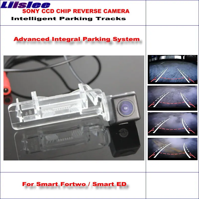 Car Reverse Rear View Camera For Smart Fortwo / Smart ED Vehicle HD Backup Camera Intelligent Parking Dynamic Trajectory