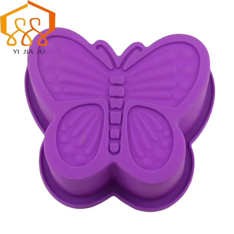 Handmade Soap Pudding Mold  Cake Bakeware Mold Butterfly Muffin Cup Silicone Cake Mold Baking Tools  Hot Sale