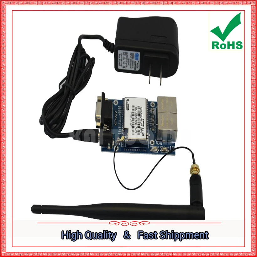 

Industrial Serial Port Wifi / Ethernet Switch Module Wireless Router HLK Development Kit (D4A3